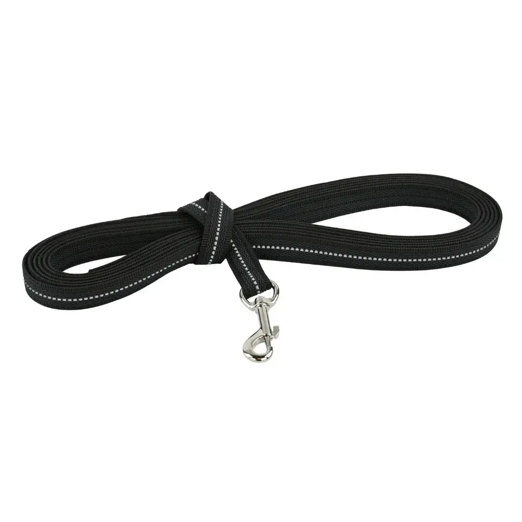 LONGE REFLEC GOMME NOIRE