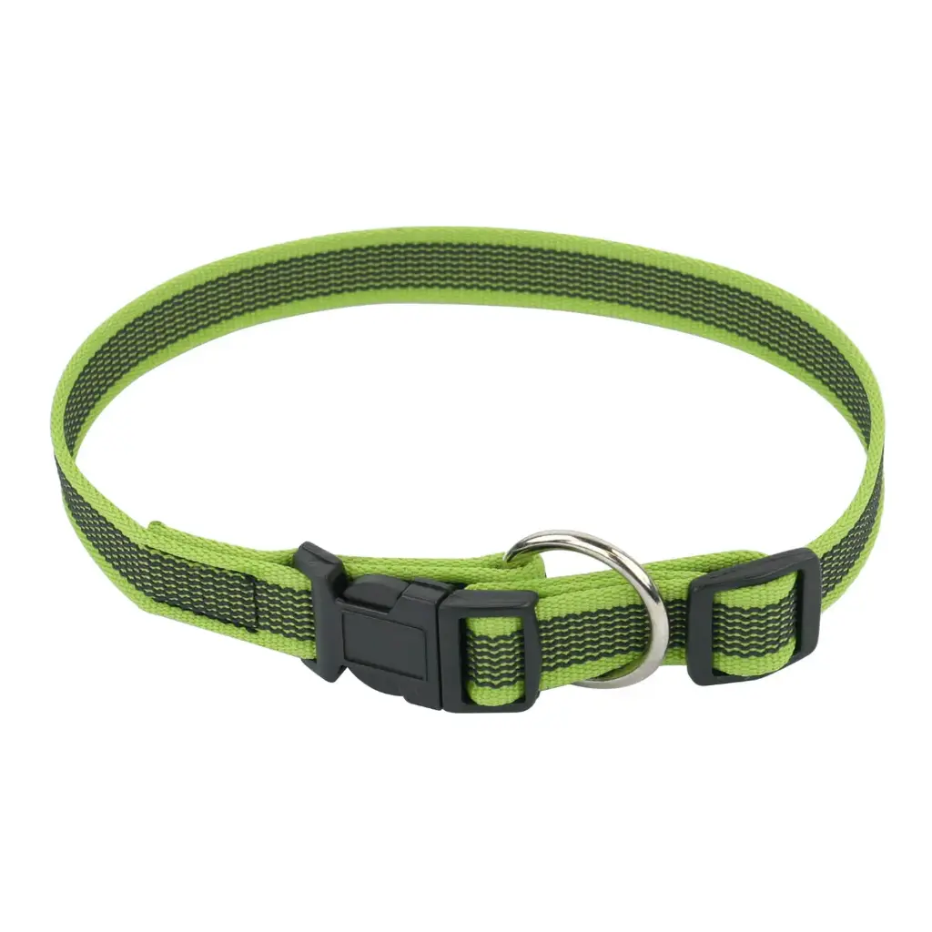 COLLIER COLOR GOMME FERMETURE RAPIDE VERT