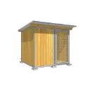 CHENIL PROTECTION INTÉGRALE L2,03M - P 2,06M
