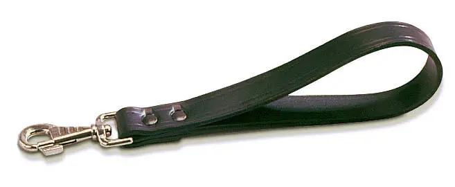 POIGNEE CUIR RIVETE L30cm S25mm  µ