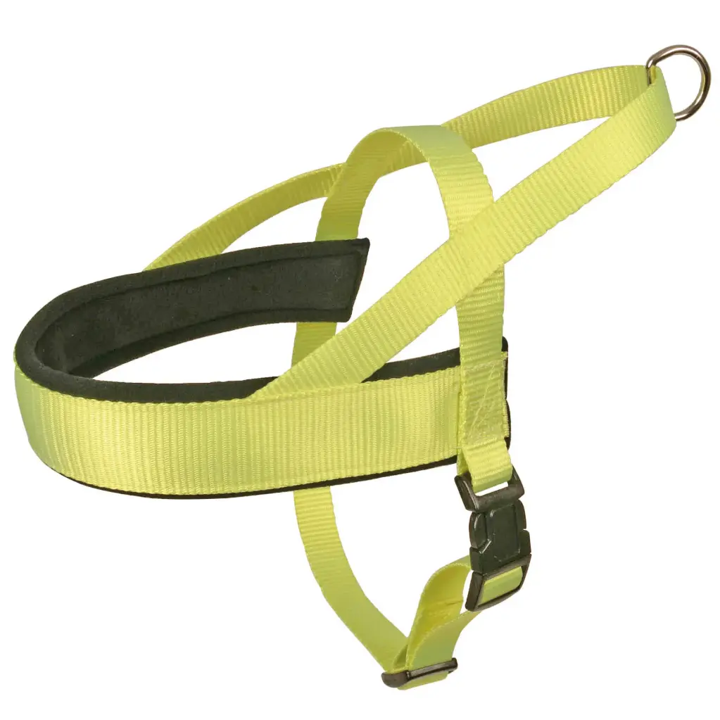 HARNAIS REGLABLE SPORT FLUO JAUNE µ 'Fin de série'