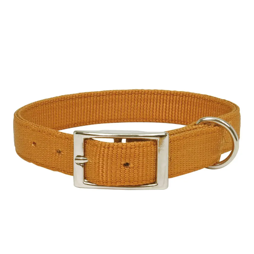 COLLIER CONFORT AVEC BOUCLE METAL GOLD µ 'Fin de série'