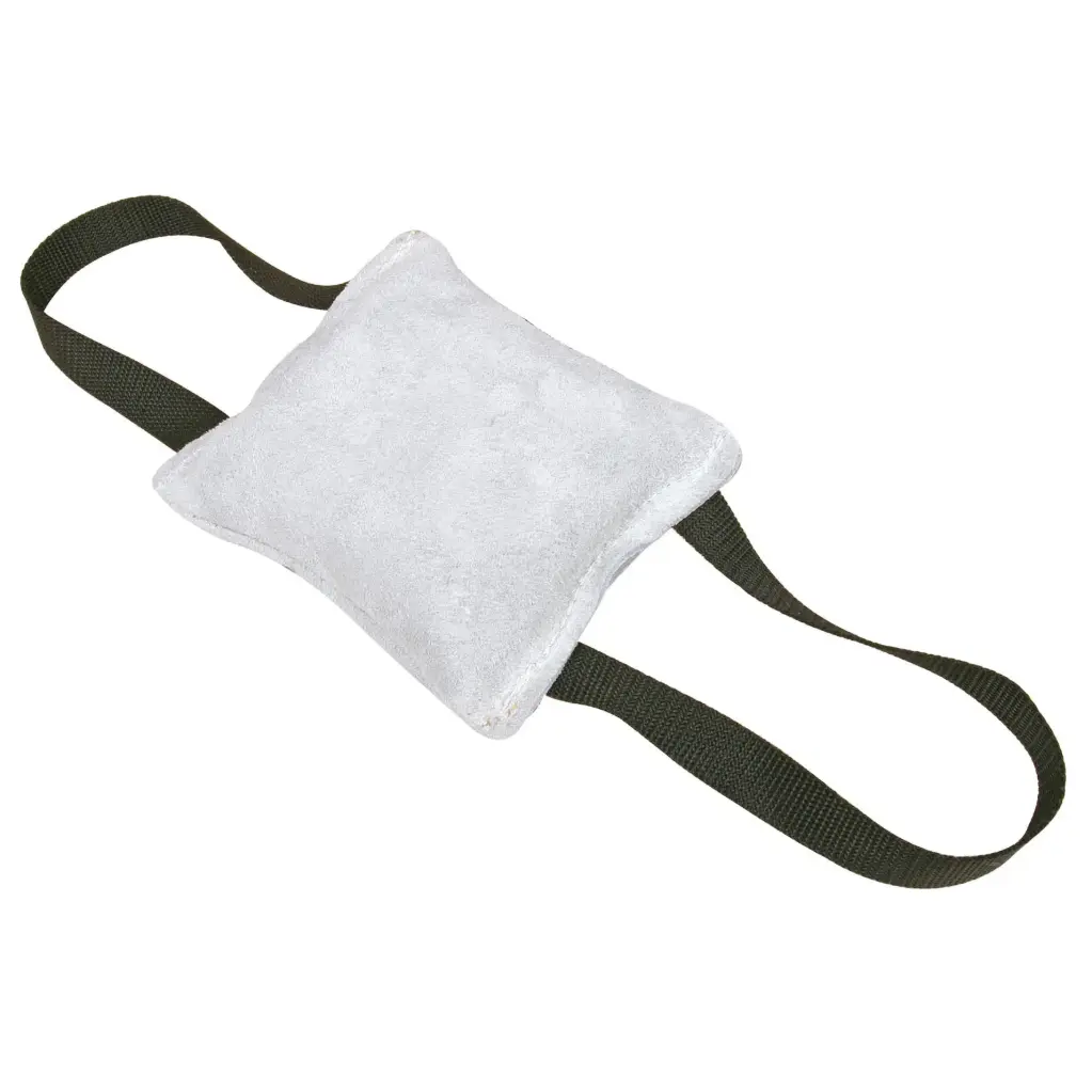 BOUDIN CARRE EN CUIR VELOURS µ