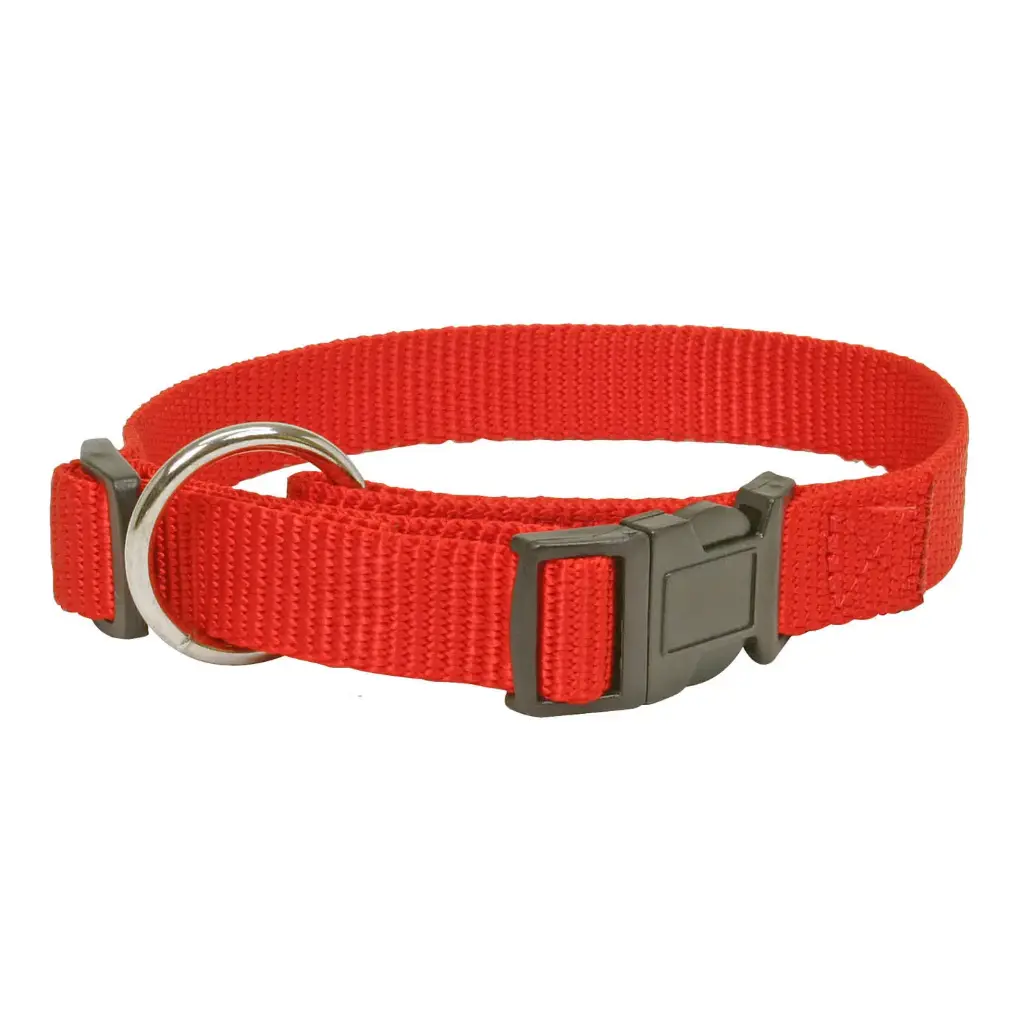 COLLIER RÉGLABLE CONFORT ROUGE 