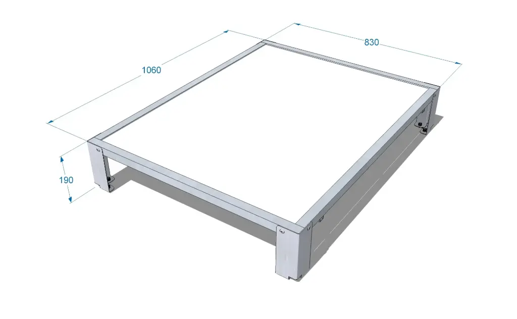 BANC COUCHAGE CPRS (hauteur 19cm)