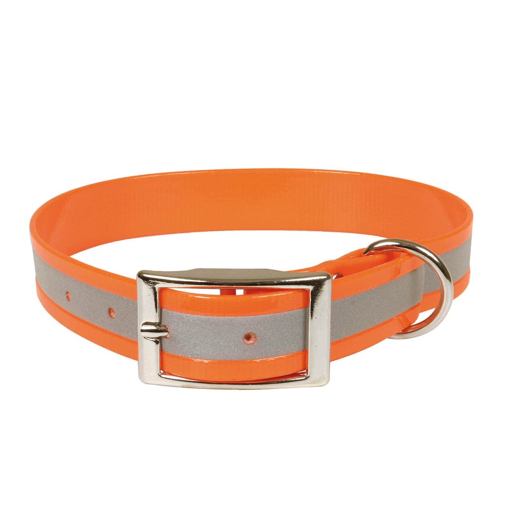 COLLIER BIOTHANE RÉFLÉCHISSANT 
