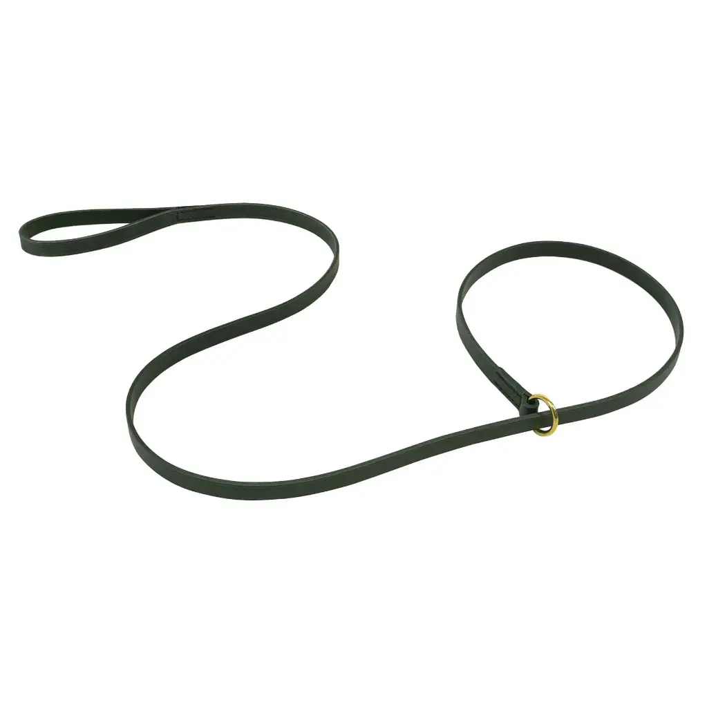 LAISSE LASSO CUIR NOIRE 