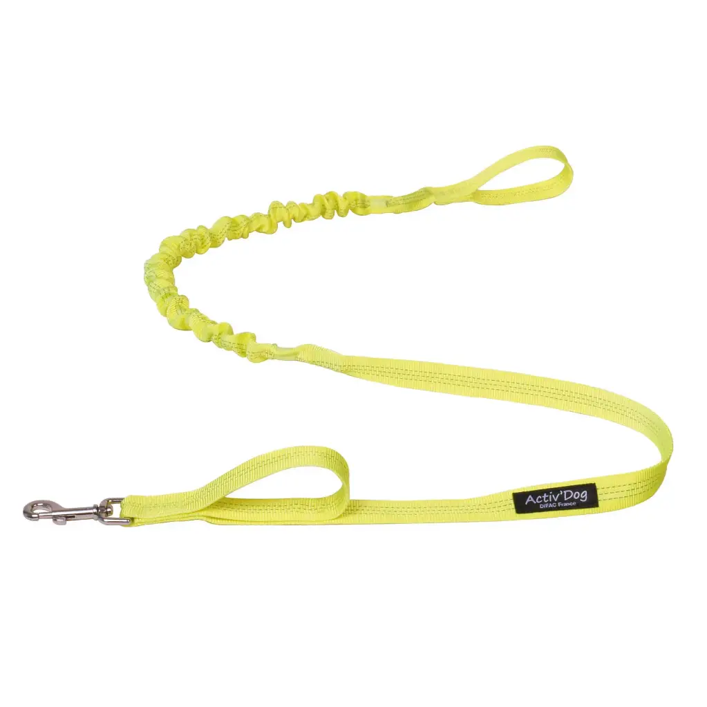 LIGNE AMORTIE CANICROSS AVEC POIGNÉES