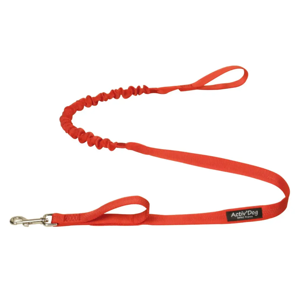 LIGNE AMORTIE CANICROSS AVEC POIGNÉES