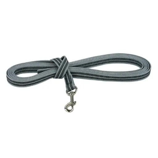 LONGE REFLEC GOMME GRIS