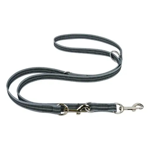 [100720] LAISSE REFLEC GOMME MULTIPOSITIONS GRIS