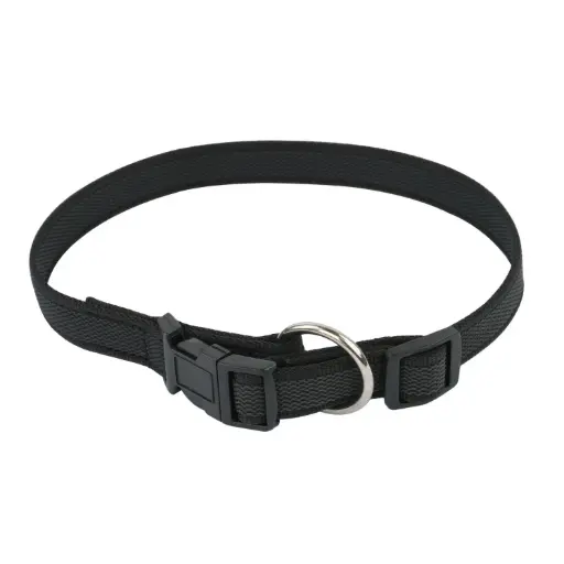 COLLIER COLOR GOMME FERMETURE RAPIDE NOIR