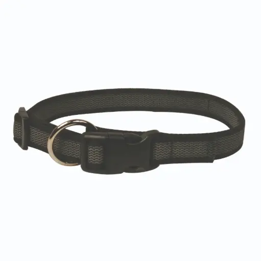 COLLIER COLOR GOMME FERMETURE RAPIDE NOIR