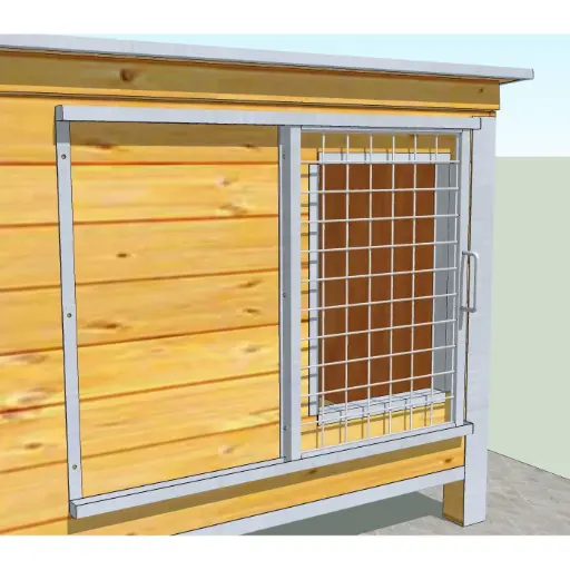 [940828] FERMETURE COULISSANTE POUR NICHES 