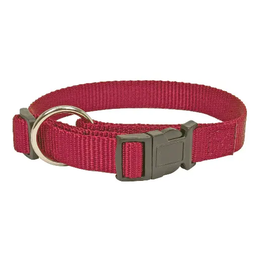 COLLIER RÉGLABLE CONFORT BORDEAUX