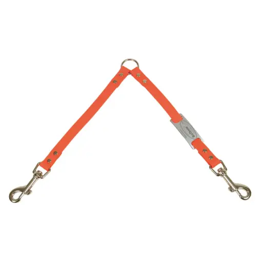 [163006] ACCOUPLE BIOTHANE FLUO ORANGE L54cm x S16mm µ 'Fin de série'