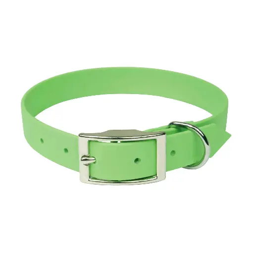 COLLIER BIOTHANE VERT 