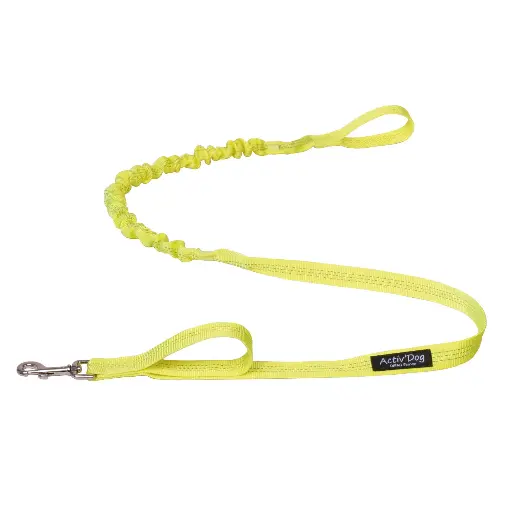 LIGNE AMORTIE CANICROSS AVEC POIGNÉES