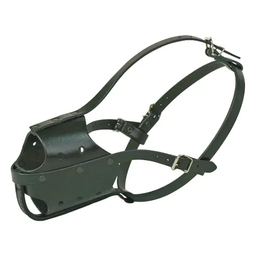 MUSELIÈRE POLICE NOIRE