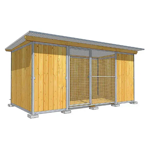 [940310] CHENIL PROTECTION INTÉGRALE L4,03M - P 2,06M