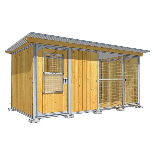 [940505] CHENIL SUPER ELEVEUR L4,03M - P 2,06M