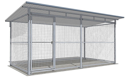 [940225] CHENIL GRILLAGE L4,03M - P 2,06M