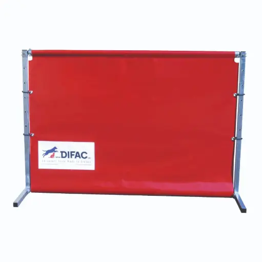 [944000] HAIE IGP EN TOILE ROUGE