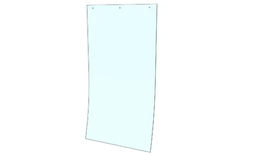 [940860] Battant souple pour Niche bois 1.20m et 1.60m